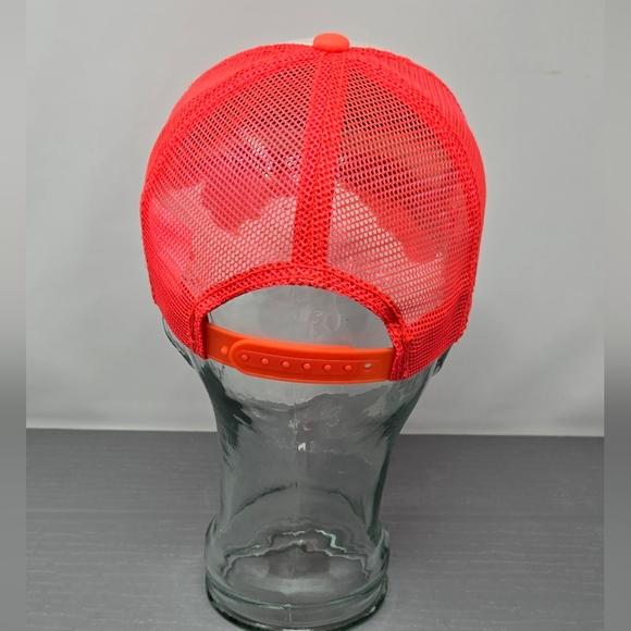 Billabong Snapback Boho Trucker Hat Pink/Orange Adult One Size Unisex Hamsa Hand - Picture 5 of 9